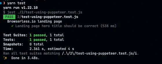 Browser automation