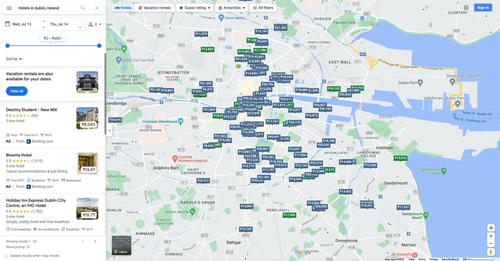google maps data scraping