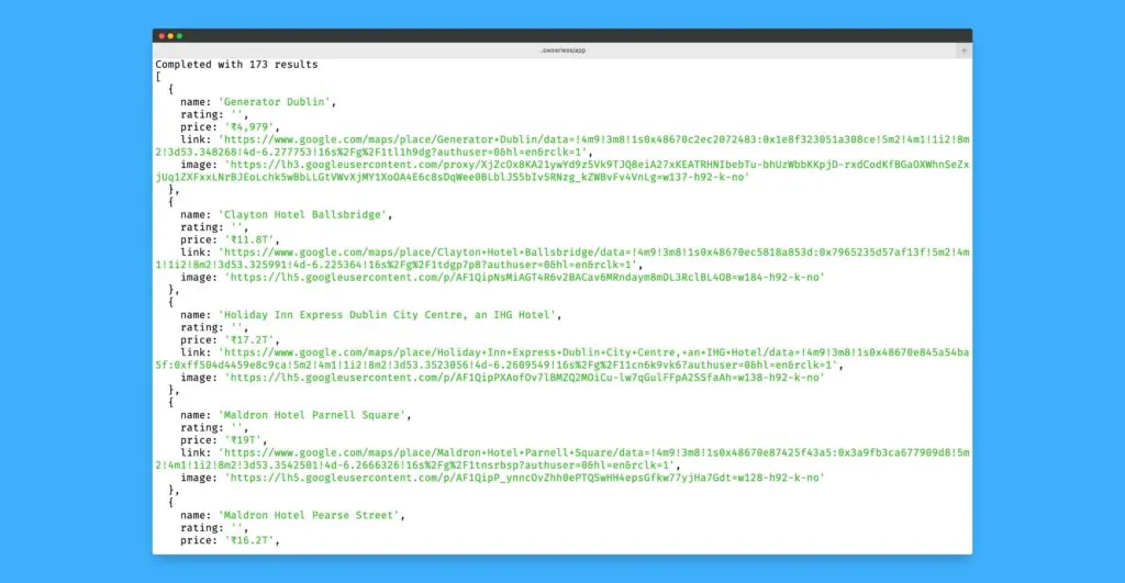 web scraping tool